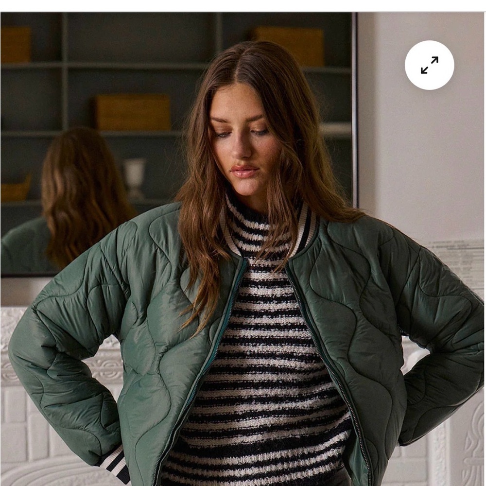 saltwater LUXE Lightweight Jacket - Sage Green - Size S